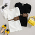 Summer children's solid color dress leopard print waist bag